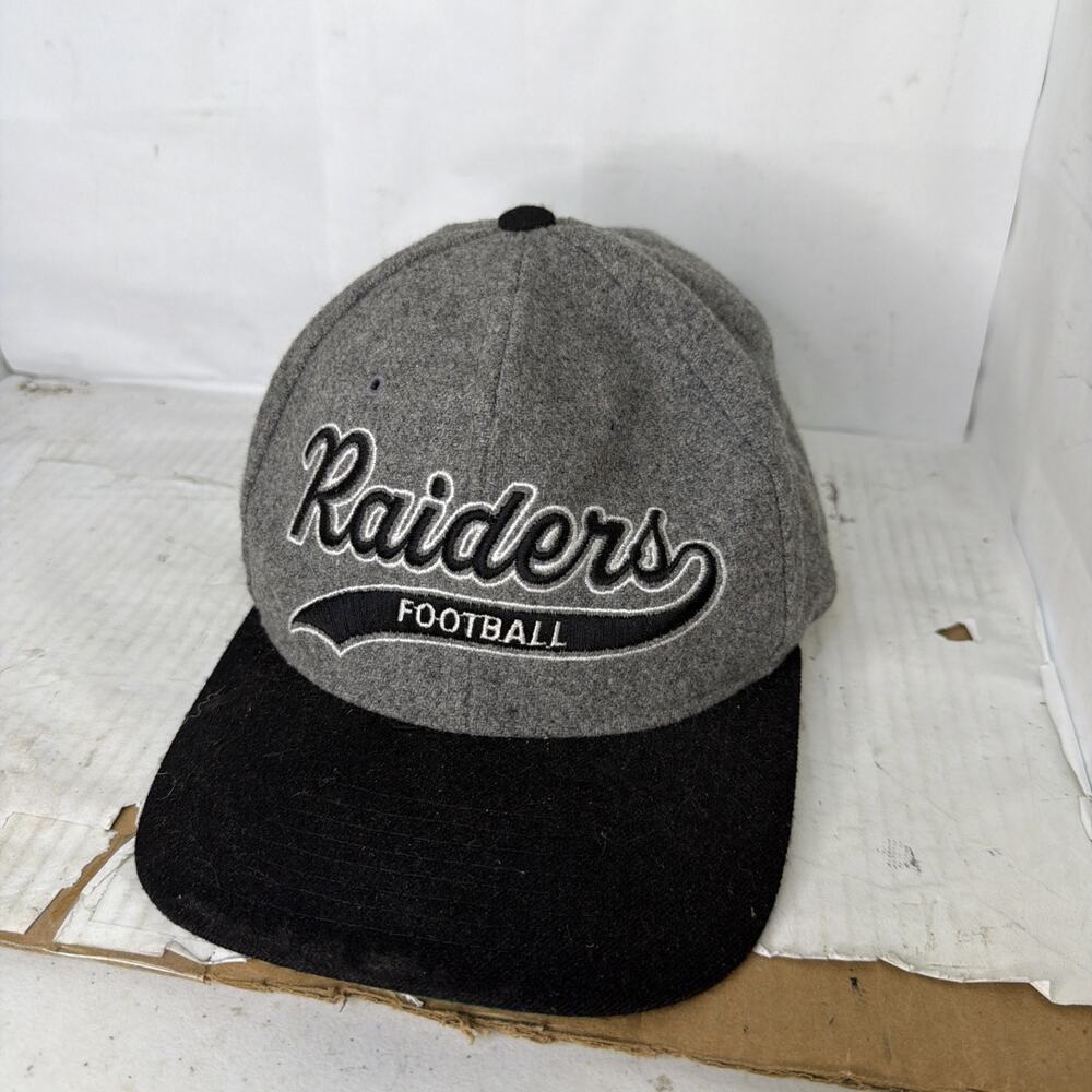 Vintage Starter 90s Los Angeles Raiders Snapback Wool Hat Broken Snap As Pics
